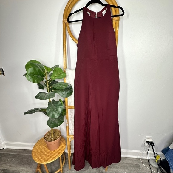 Jenny Yoo Maroon Bridesmaid Dress sz 6